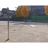 배구지주 - 철재, 높이고정, 금구식